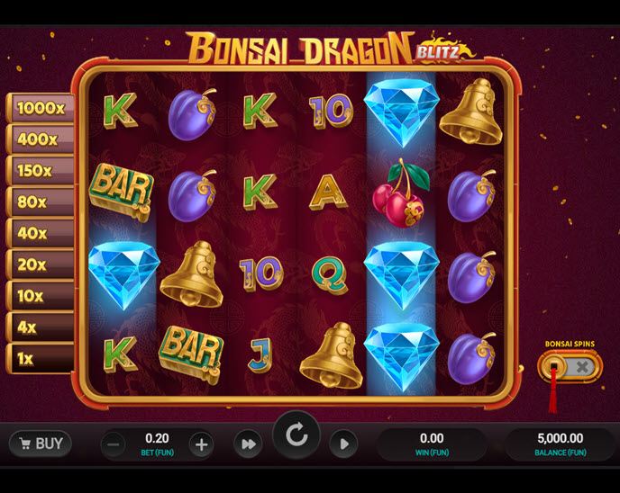 Bonsai Dragon Blitz Dream Drop