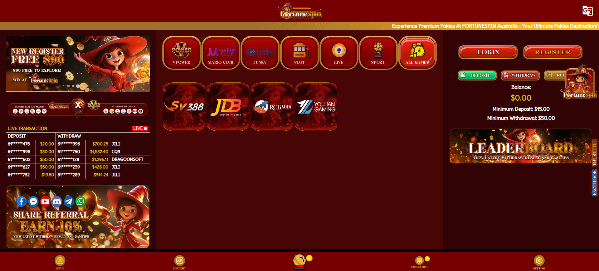 FortuneSpin Casino