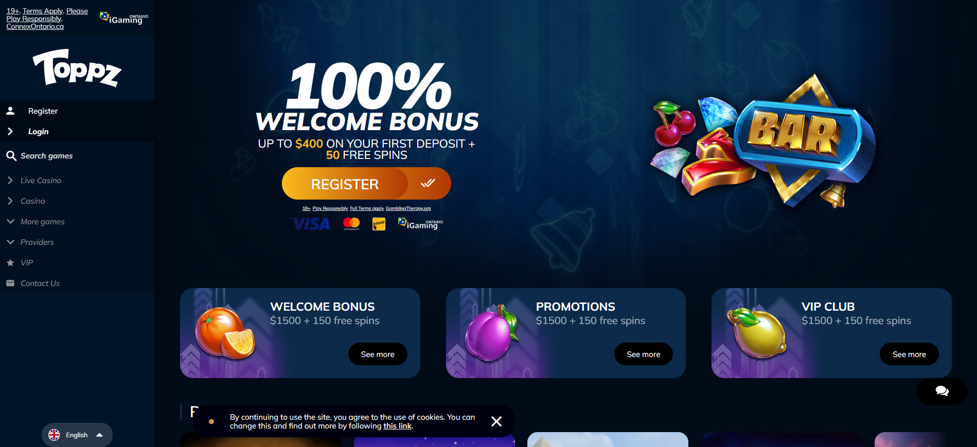 Toppz Casino