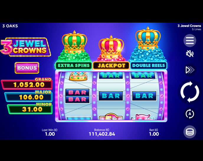 3 Jewel Crowns