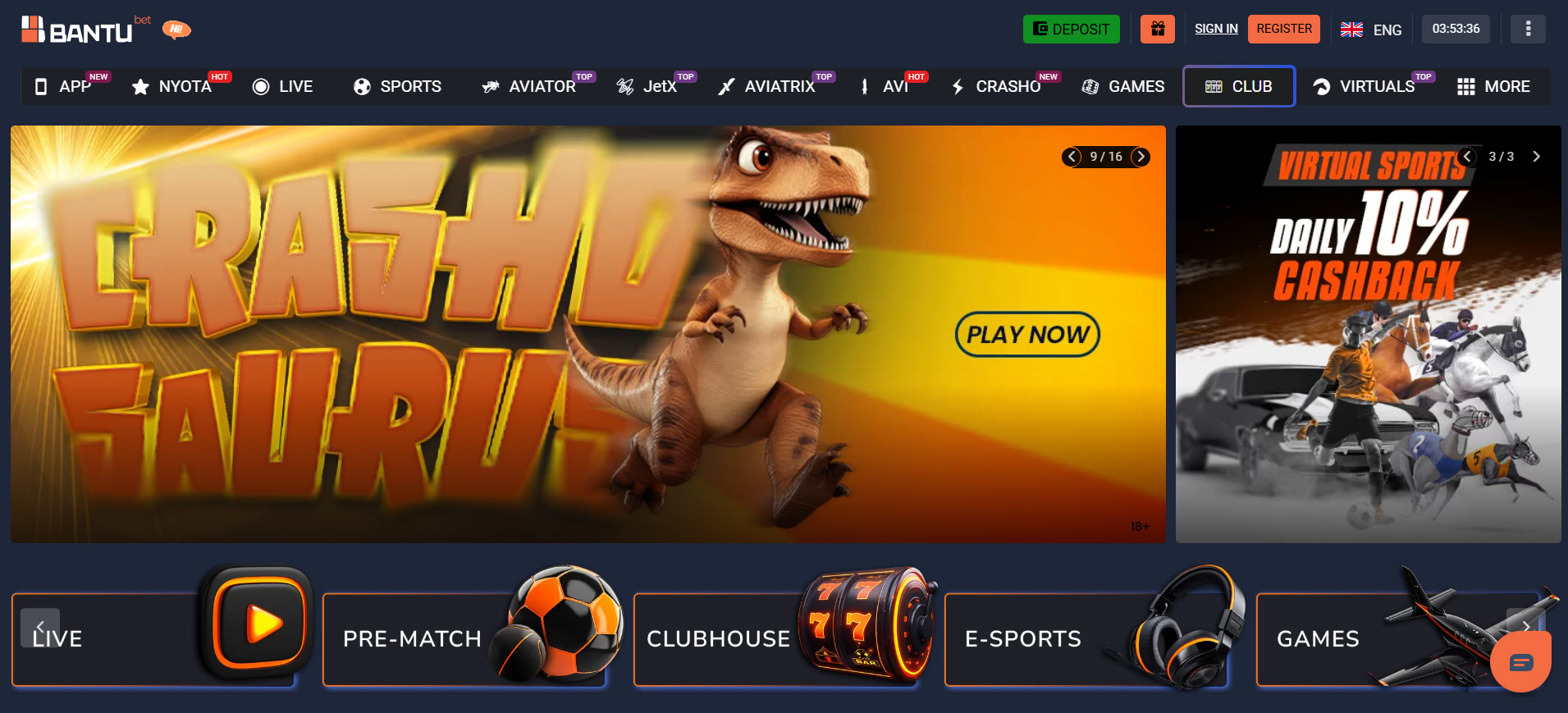 Bantubet Casino