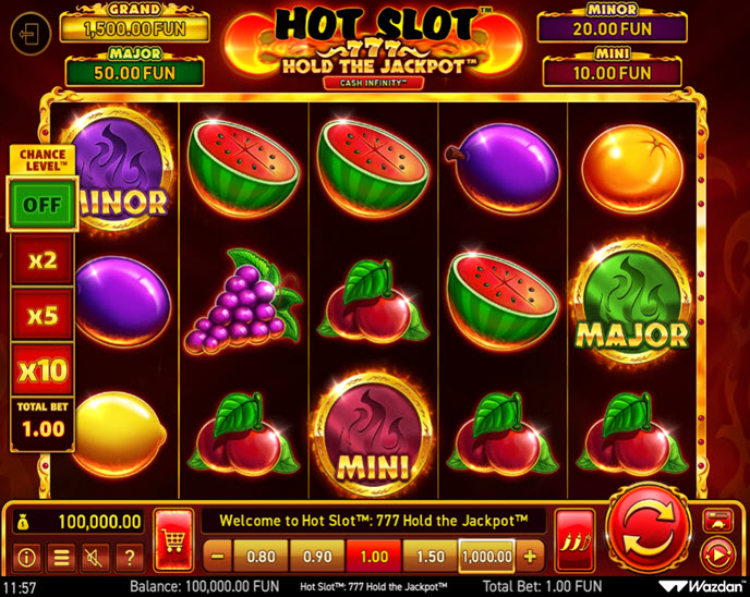 Hot Slot: 777 Hold the Jackpot