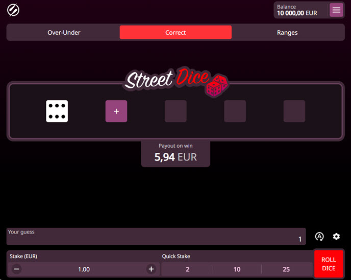 Street Dice