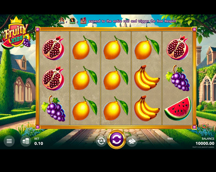 Fruity x125