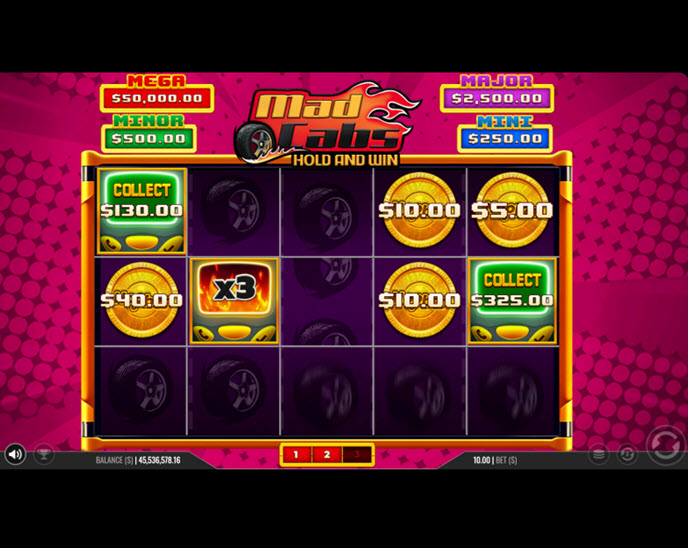 Mad Cabs Hold & Win
