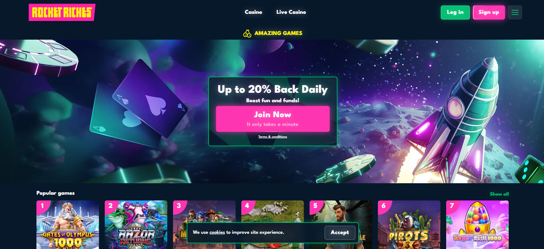 Rocket Riches Casino