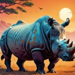 Турнир на 1 100 монет Blazing Rhino - Hold & Hit от группы Great Win Casino