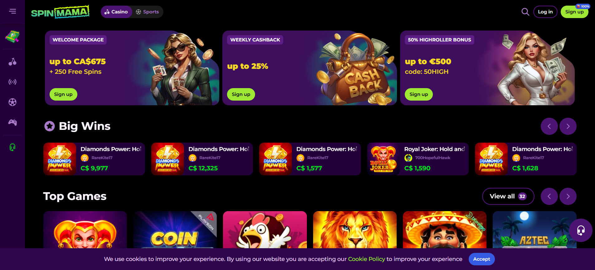 Spinmama Casino