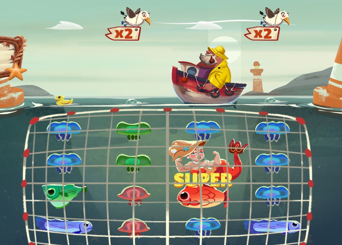 Бонусы нового слота Fish and Bird