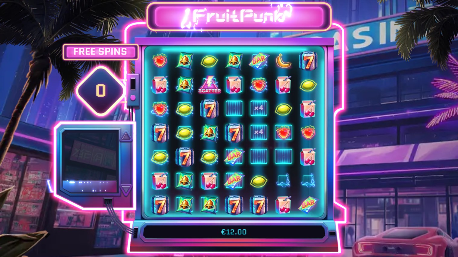 Бонусные особенности слота FruitPunk