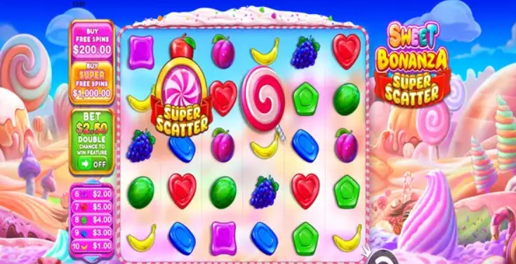 Новый слот Sweet Bonanza Super Scatter