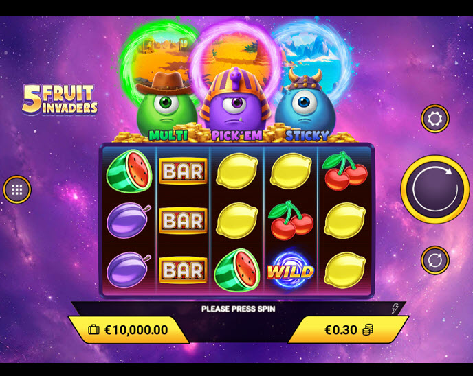 5 Fruit Invaders