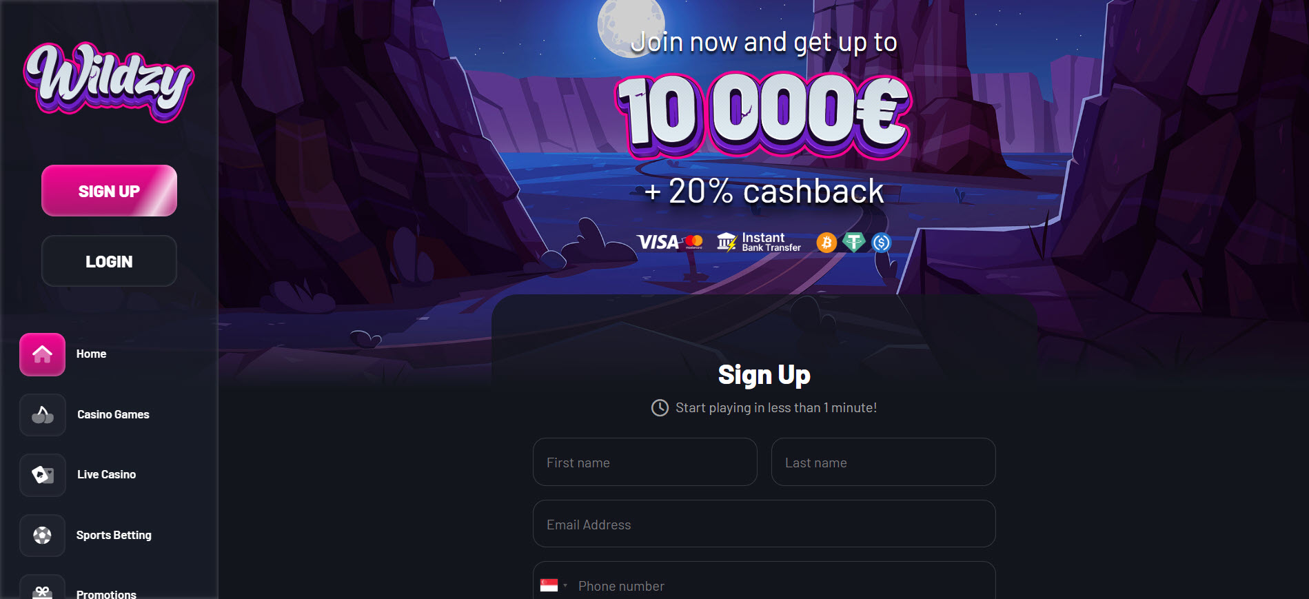 Wildzy Casino