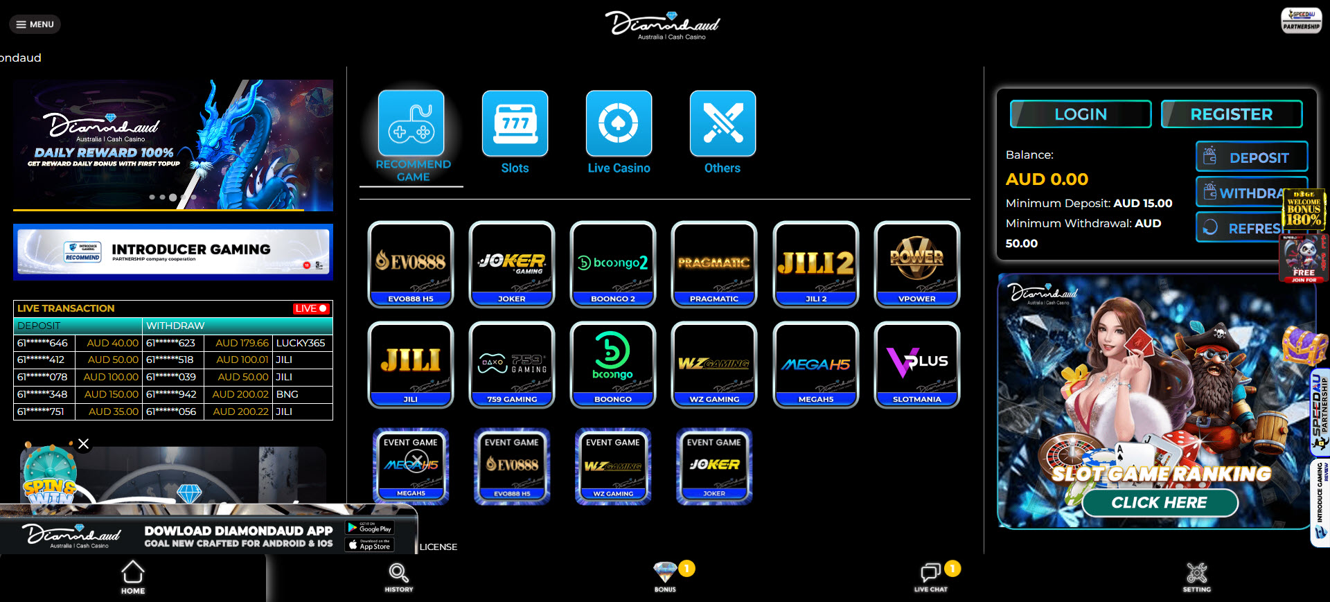 Diamondaud Casino