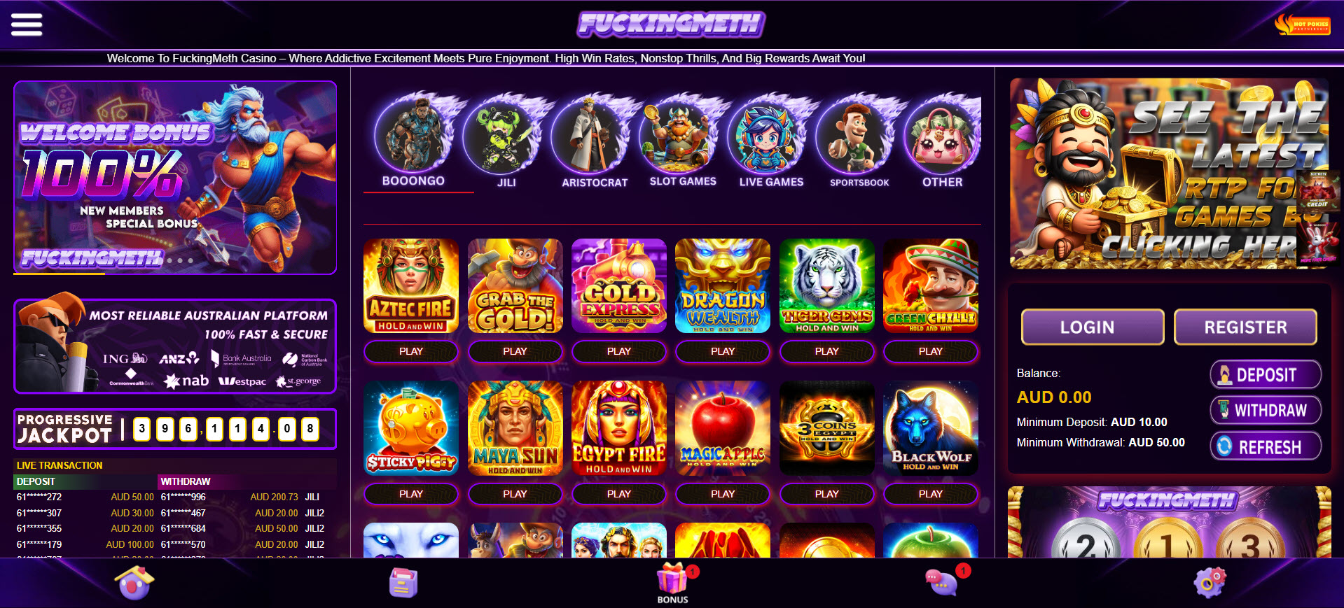 FuckingMeth Casino