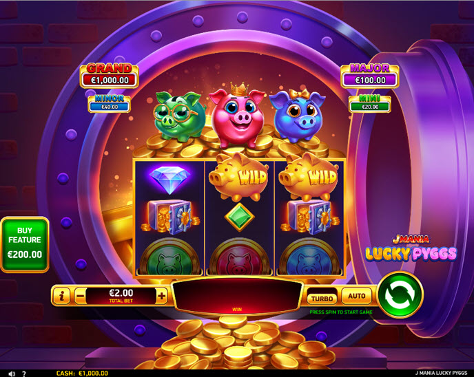 J Mania Lucky Pyggs