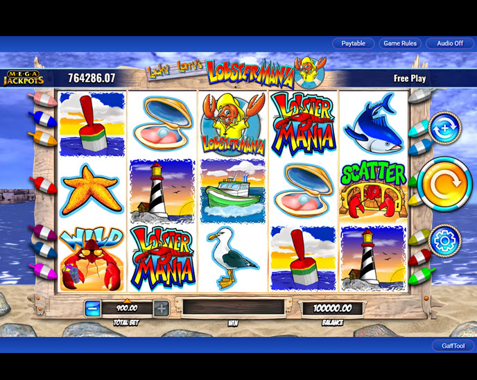 Lucky Larry’s Lobstermania MegaJackpots