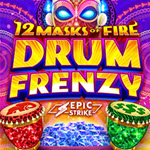 12 Masks of Fire Drum Frenzy