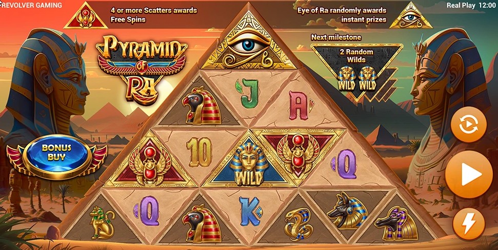 Новый слот Pyramid of Ra