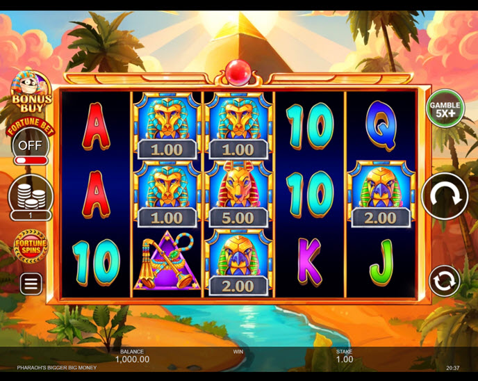 Pharaoh’s Bigger Big Money