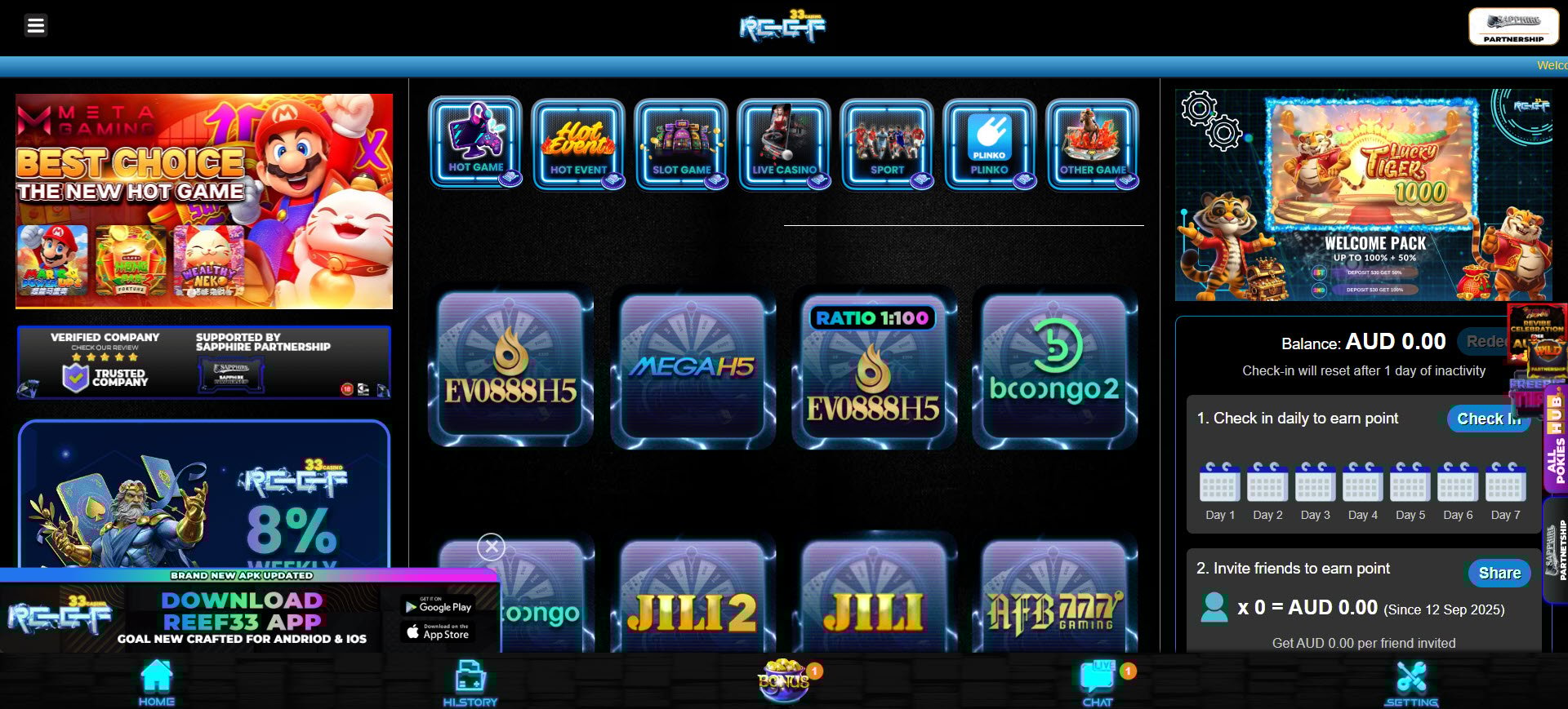 Reef33 Casino