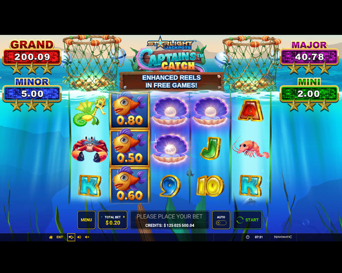 Starlight Jackpots Captain’s Catch