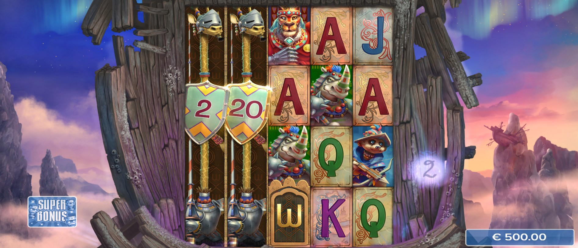 Бонусы слота Giraffalot