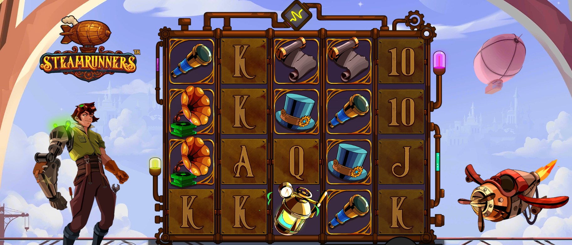 Новый слот Steamrunners