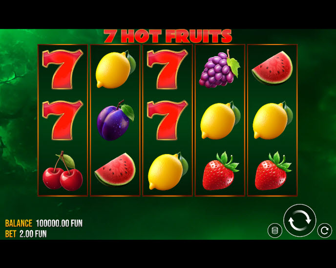 7 Hot Fruits — 5 Lines
