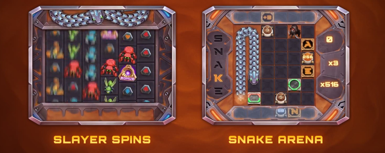 Бонусные раунды Snake Arena 2