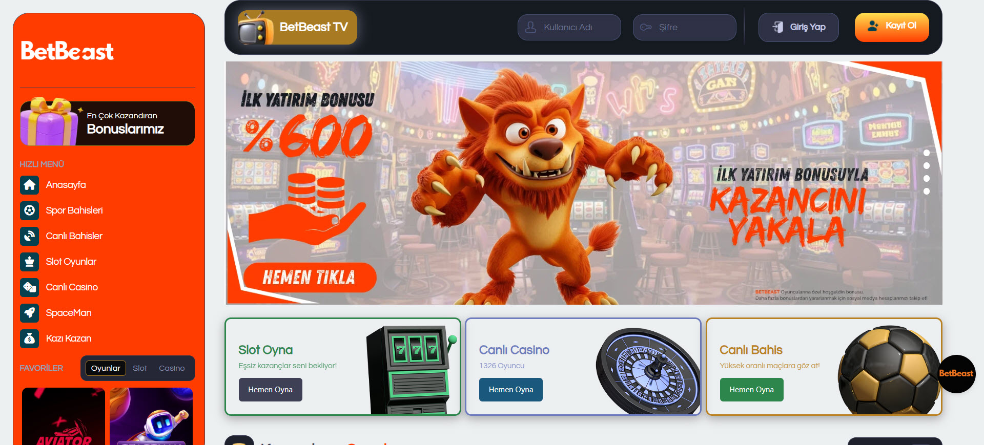 Betbeast313 Casino
