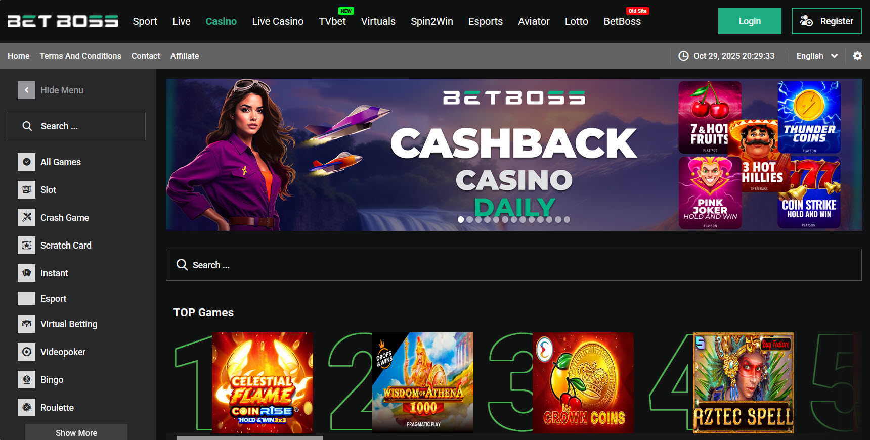 Betboss Casino