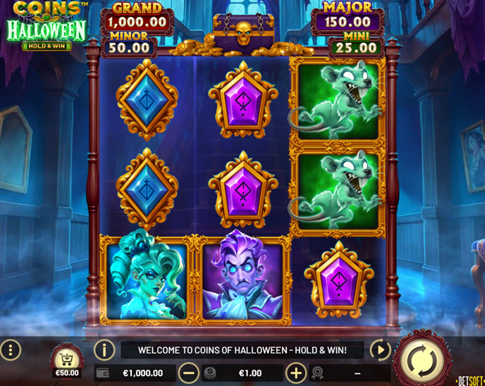 Coins of Halloween — Hold & Win