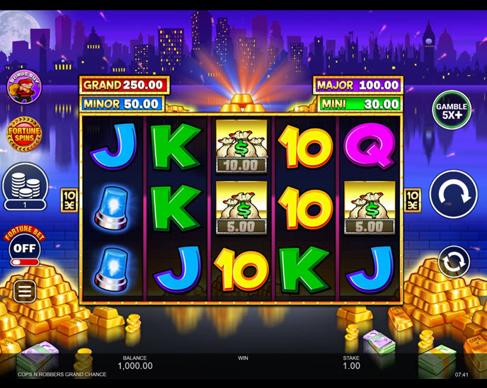 Cops ‘n’ Robbers Grand Chance
