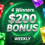 Еженедельный розыгрыш денег от Водка Бет казино для комьюнити 4LUCK