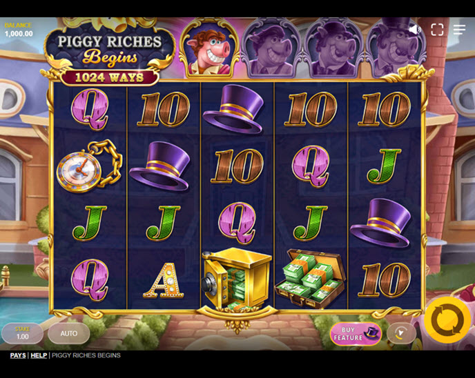Piggy Riches Begins