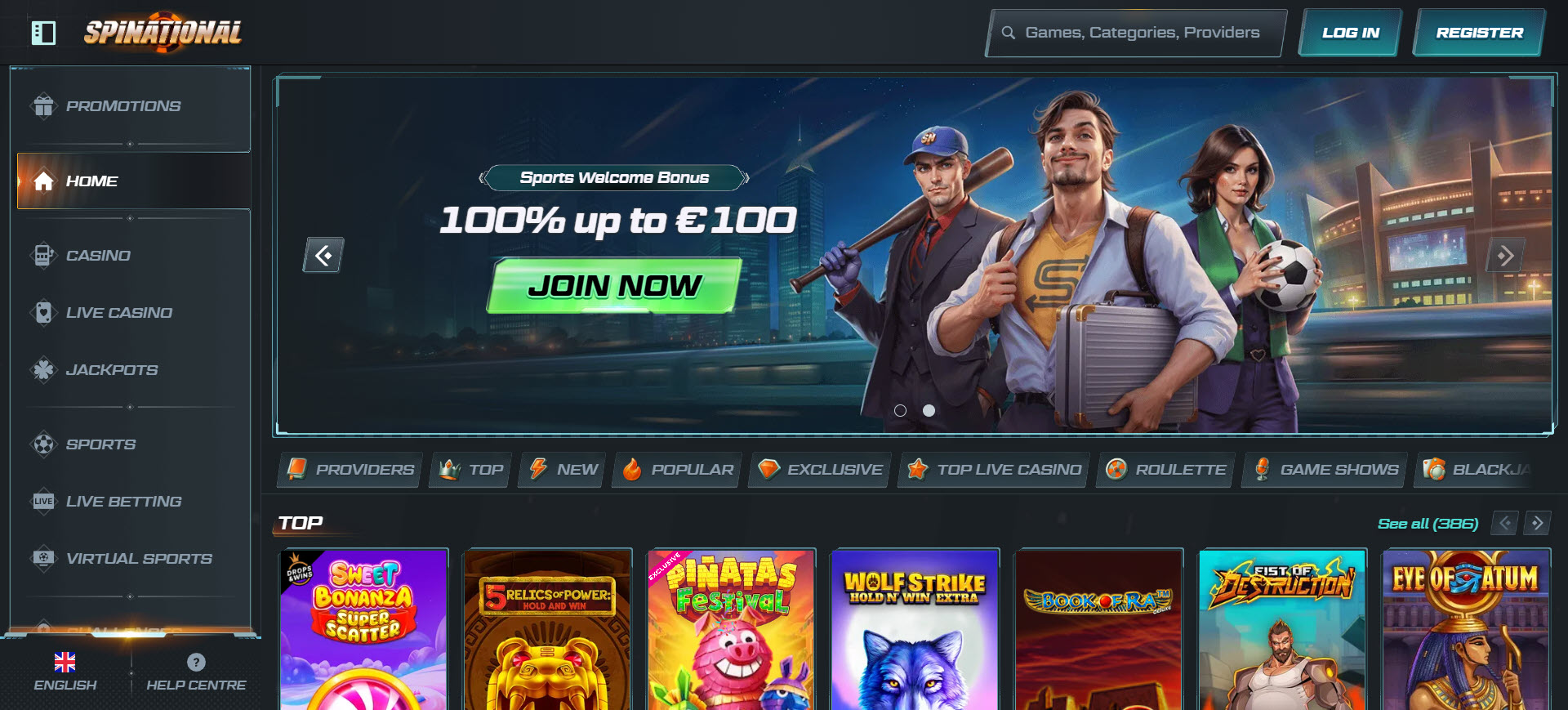 Spinational Casino