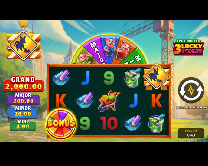 Area Build'R 3 Lucky Pigs