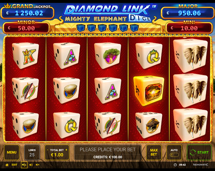 Diamond Link: Mighty Elephant Dice