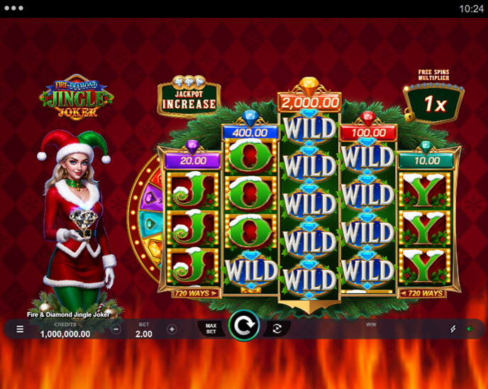 Fire & Diamond Jingle Joker