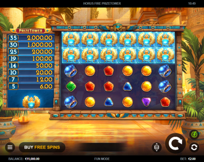 Horus Fire PrizeTower