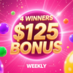 Еженедельный розыгрыш от казино Буи для участников 4LUCK