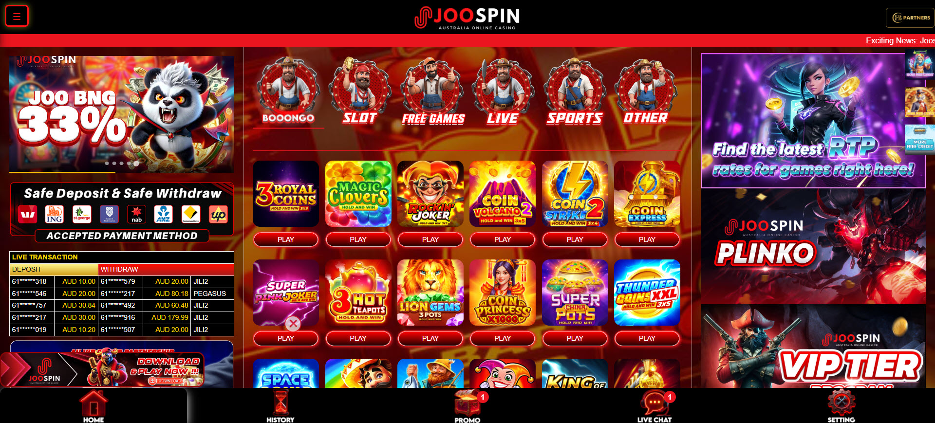 Joospin Casino
