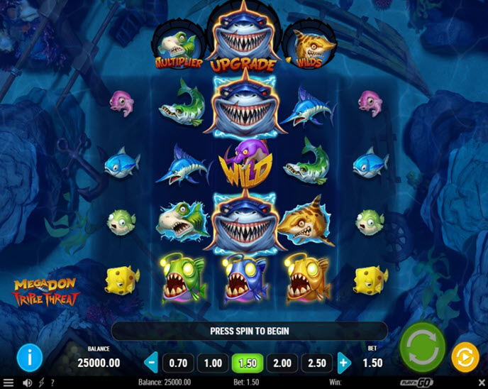 Megadon Triple Threat