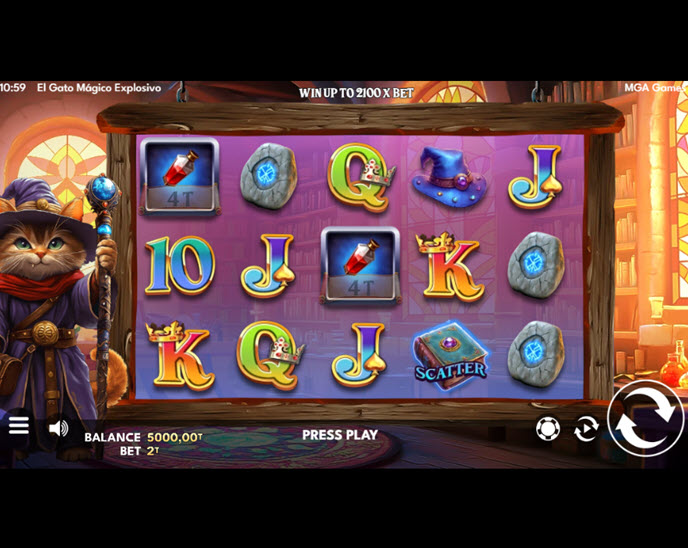 O Gato Mago Explosivo