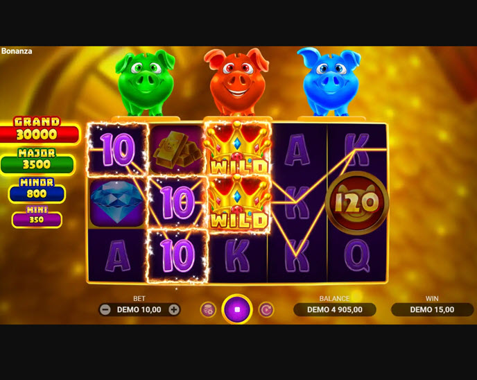 Piggy Bank: 3 Pots Bonanza