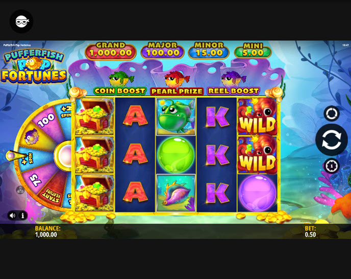 Pufferfish Pop Fortunes