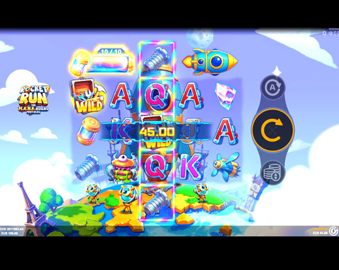 Rocketrun: The M.A.N.K.aliens protocol