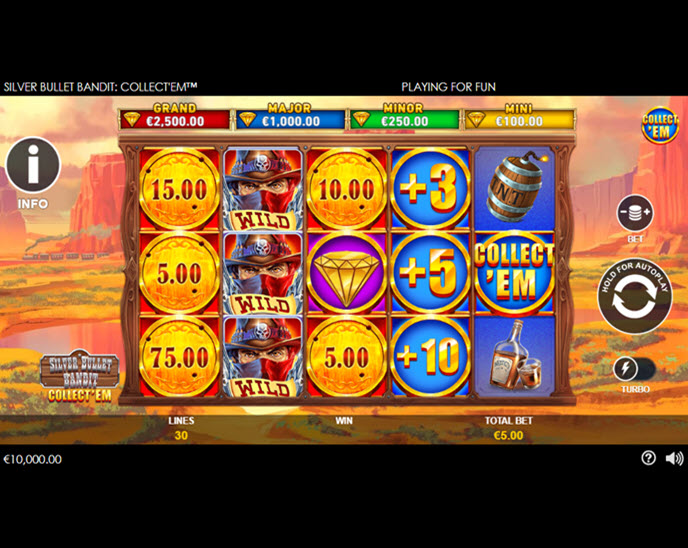 Silver Bullet Bandit Collect’ Em