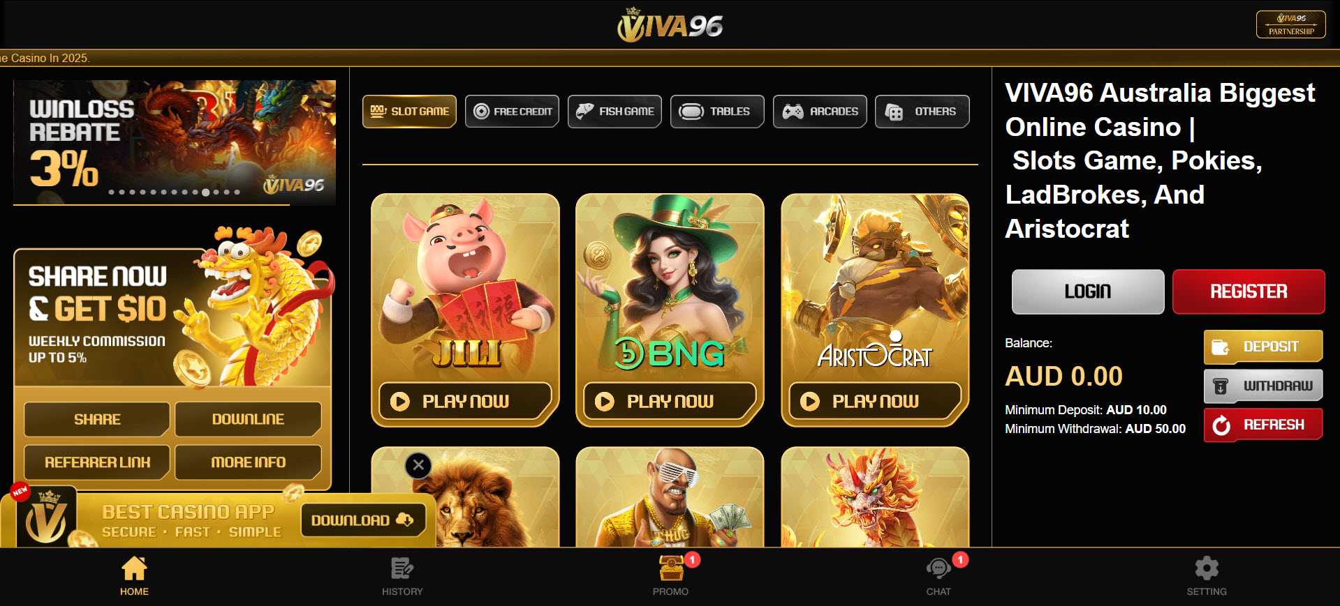 Viva96 Casino